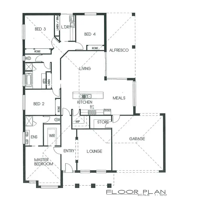 Floorplan of Homely house listing, 79 St Georges Road, Traralgon VIC 3844