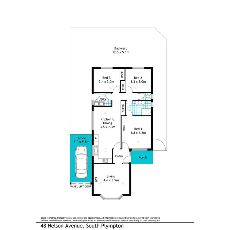 Floorplan of Homely house listing, 48 Nelson Street, South Plympton SA 5038