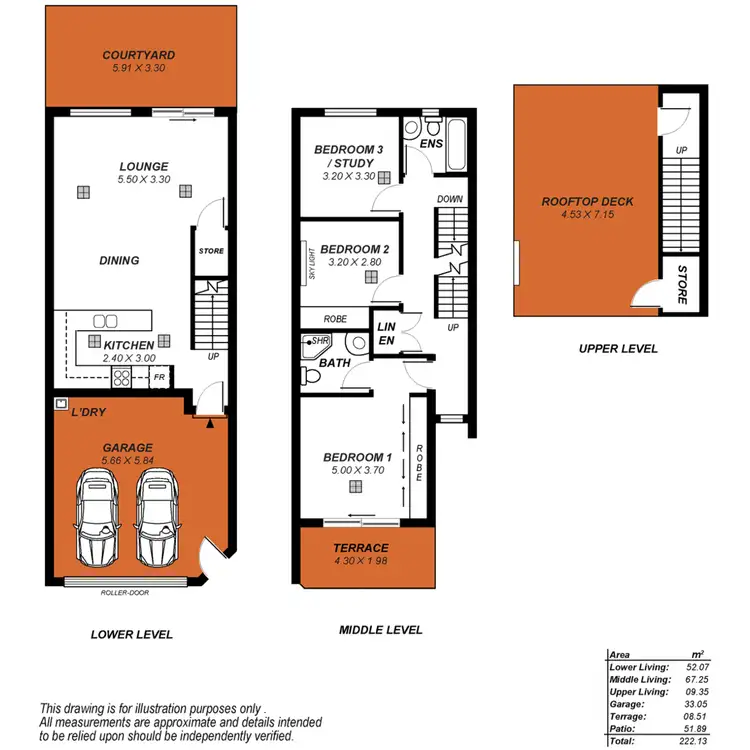 Floorplan of Homely townhouse listing, 15/211 Gilles Street, Adelaide SA 5000