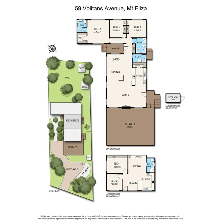 Floorplan of Homely house listing, 59 Volitans Avenue, Mount Eliza VIC 3930