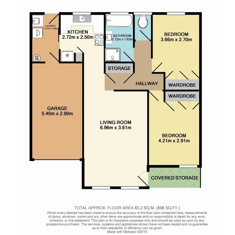 Floorplan of Homely villa listing, 2/37-39 Nirvana Street, Long Jetty NSW 2261