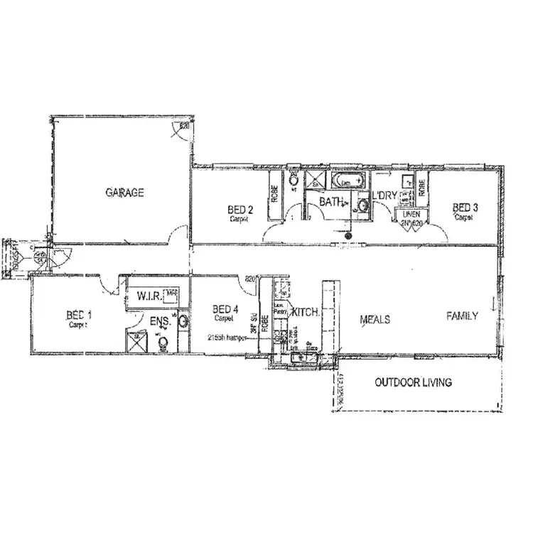 Floorplan of Homely house listing, 25 Red Cedar Street, Sippy Downs QLD 4556