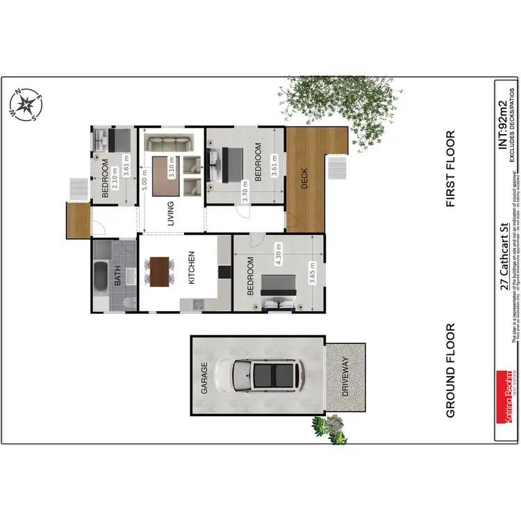 Floorplan of Homely house listing, 27 Cathcart Street, Girards Hill NSW 2480