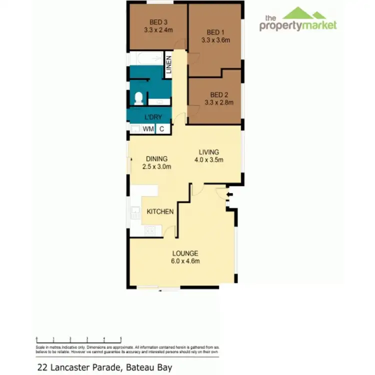 Floorplan of Homely house listing, 22 Lancaster Parade, Bateau Bay NSW 2261