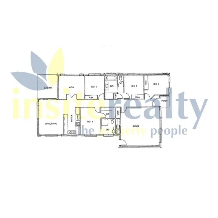 Floorplan of Homely house listing, 1 Wisteria Crescent, Sippy Downs QLD 4556