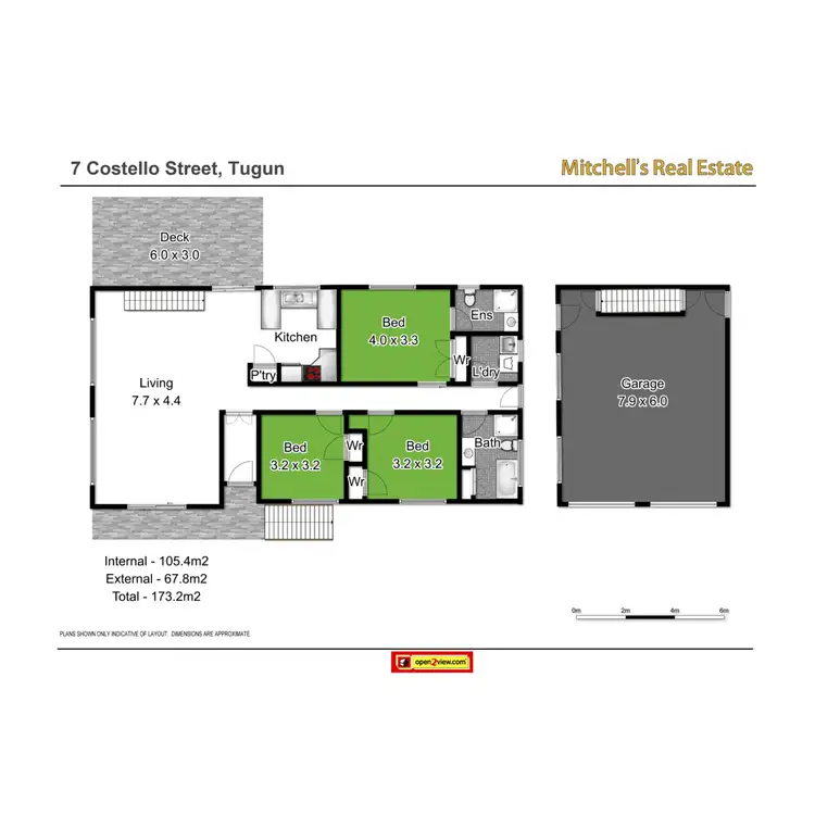 Floorplan of Homely house listing, 7 Costelloe Street, Tugun QLD 4224