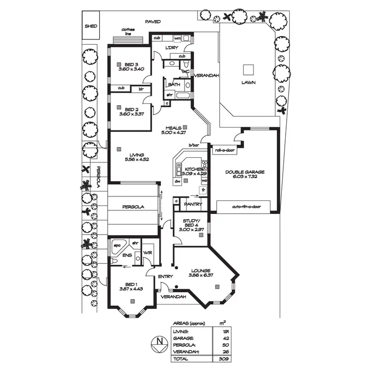 Floorplan of Homely house listing, 18A Trevorten Avenue, Glenunga SA 5064
