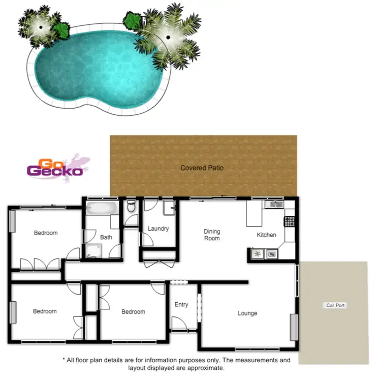 Floorplan of Homely house listing, 23 Gordon Road, Ferny Hills QLD 4055