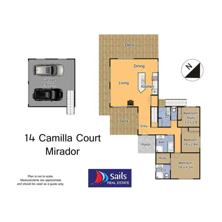 Floorplan of Homely house listing, 14 Camilla Court, Merimbula NSW 2548