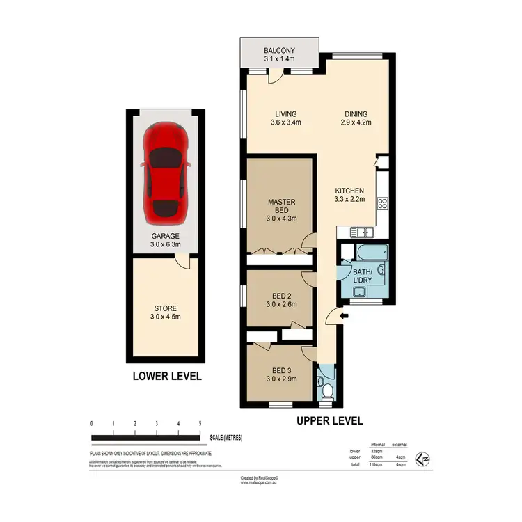 Floorplan of Homely apartment listing, 4/25 Raven Street, St Lucia QLD 4067
