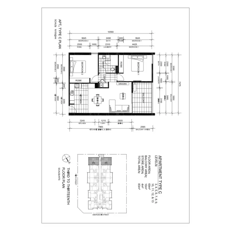 Floorplan of Homely apartment listing, 22/15 Aberdeen Street, Perth WA 6000