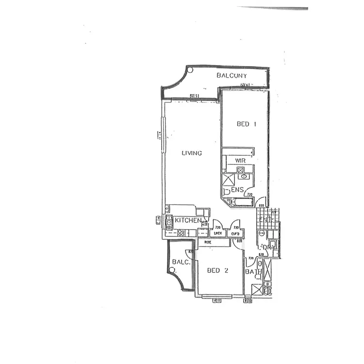 Floorplan of Homely apartment listing, 31/1 Hughes Avenue, Main Beach QLD 4217