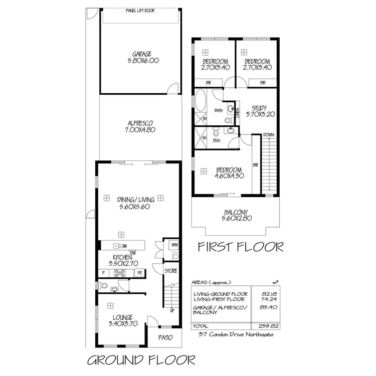 Floorplan of Homely house listing, 37 Condon Drive, Northgate SA 5085