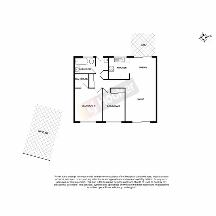 Floorplan of Homely villa listing, 24/62 Victor Street, Runcorn QLD 4113