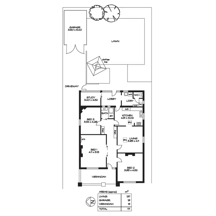Floorplan of Homely house listing, 11 Short Street, Wayville SA 5034