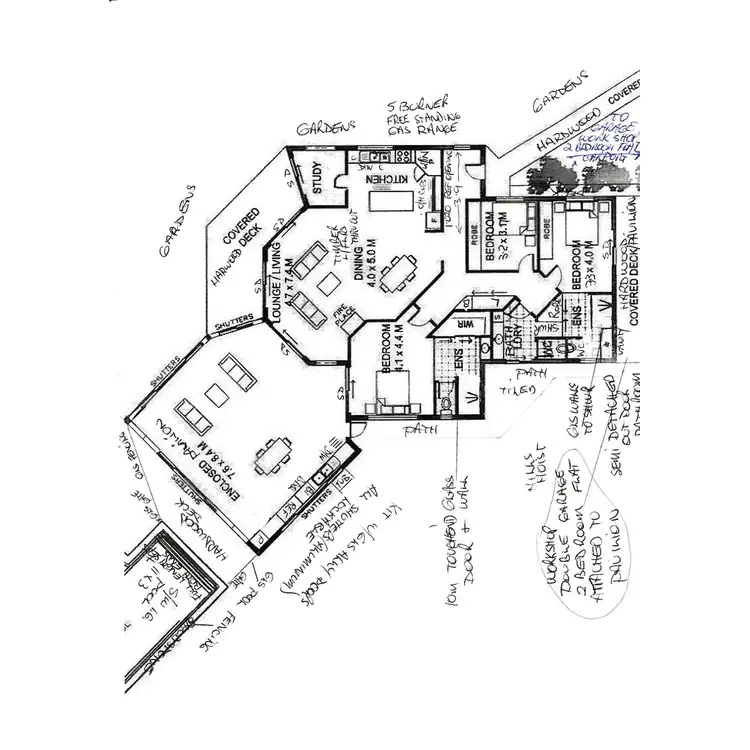 Floorplan of Homely rural property listing, 631 Nobbys Creek Road, Nobbys Creek NSW 2484