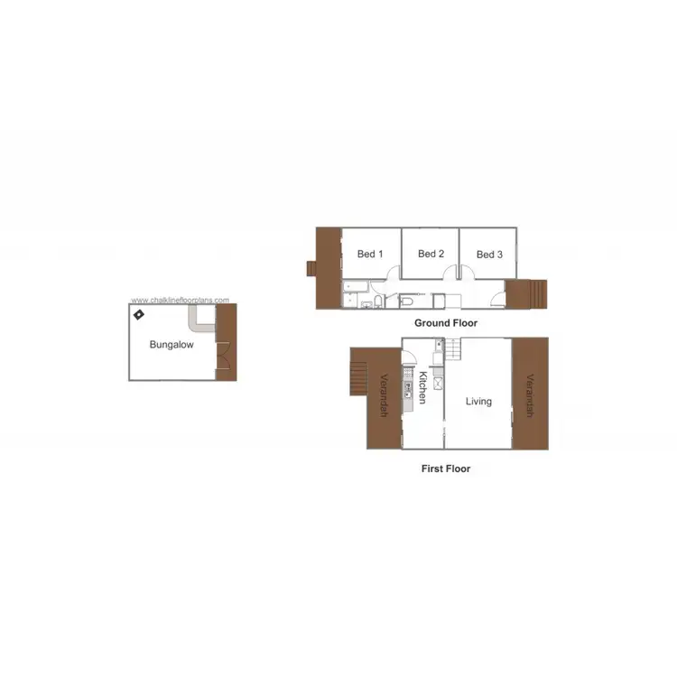 Floorplan of Homely house listing, 6 Warringa Road, Bonnie Doon VIC 3720