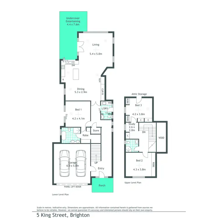 Floorplan of Homely house listing, 5 King Street, Brighton SA 5048