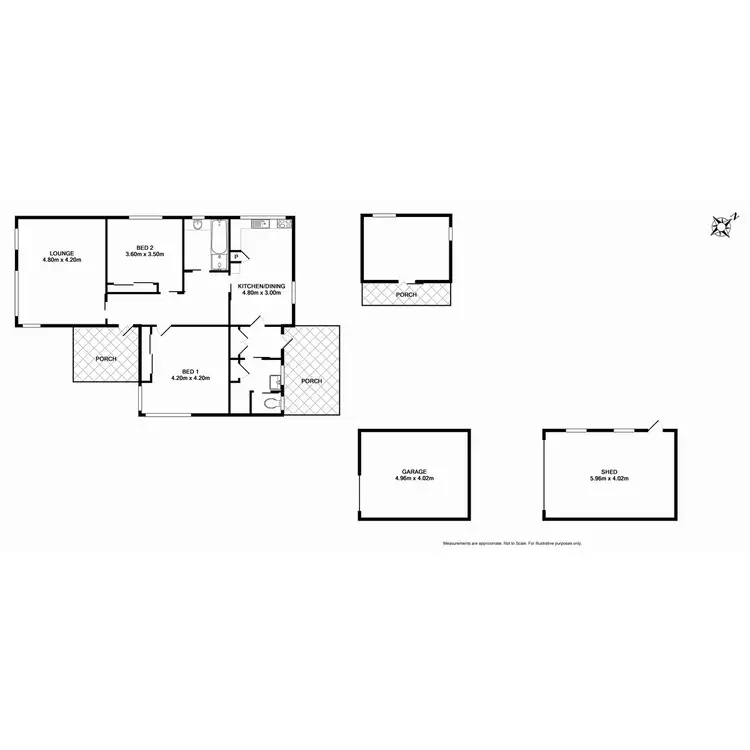 Floorplan of Homely house listing, 27 Crofton Street, Benalla VIC 3672