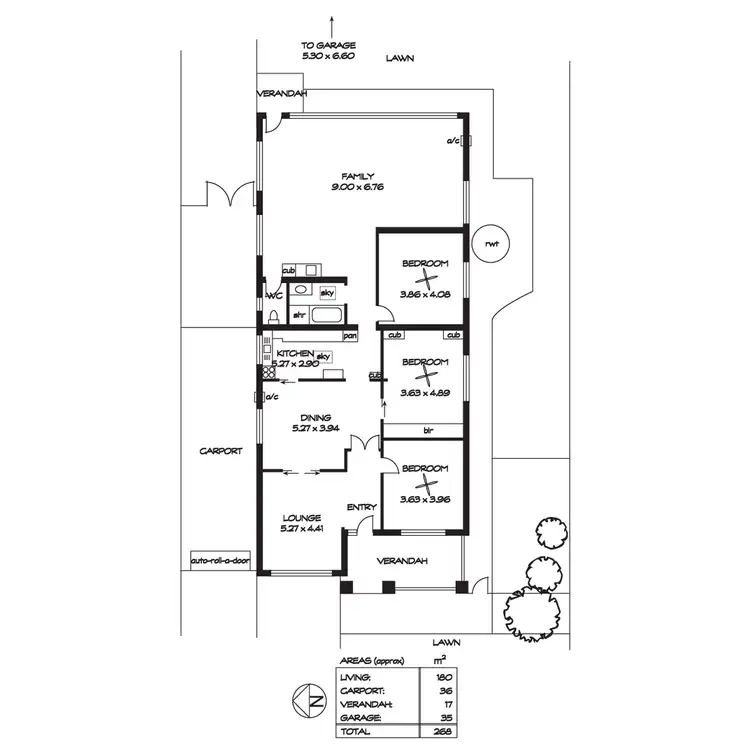Floorplan of Homely house listing, 27 Barham Street, Allenby Gardens SA 5009