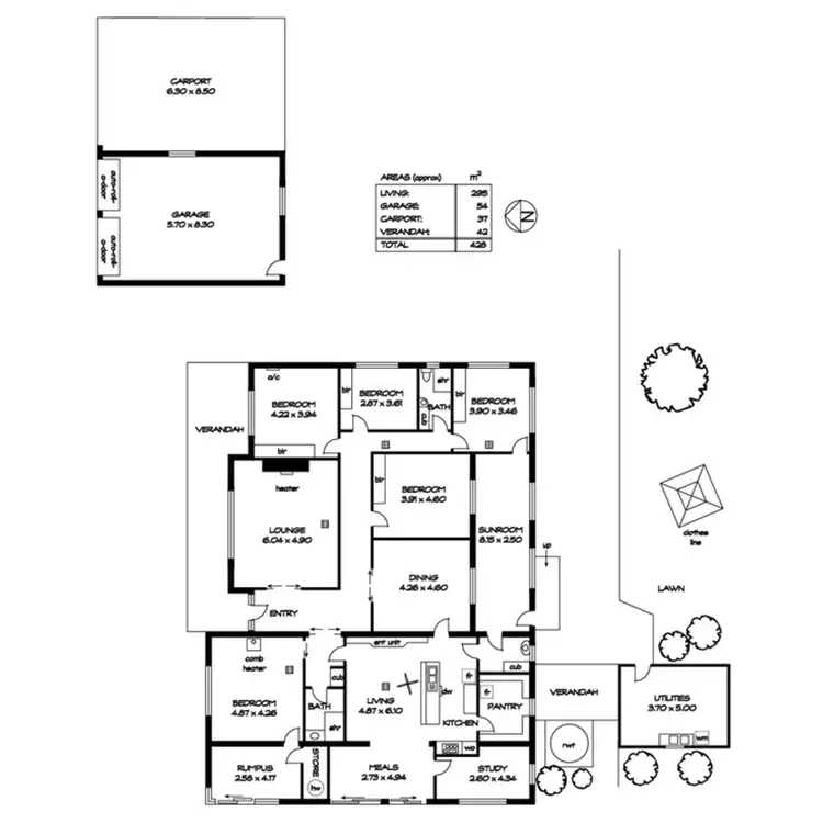 Floorplan of Homely rural property listing, Lot 1, 84 Anderson Road, Echunga SA 5153