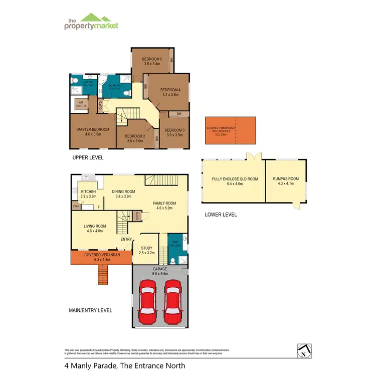 Floorplan of Homely house listing, 4 Manly Parade, The Entrance North NSW 2261