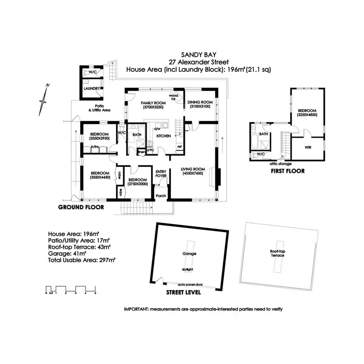 Floorplan of Homely house listing, 27 Alexander, Sandy Bay TAS 7005