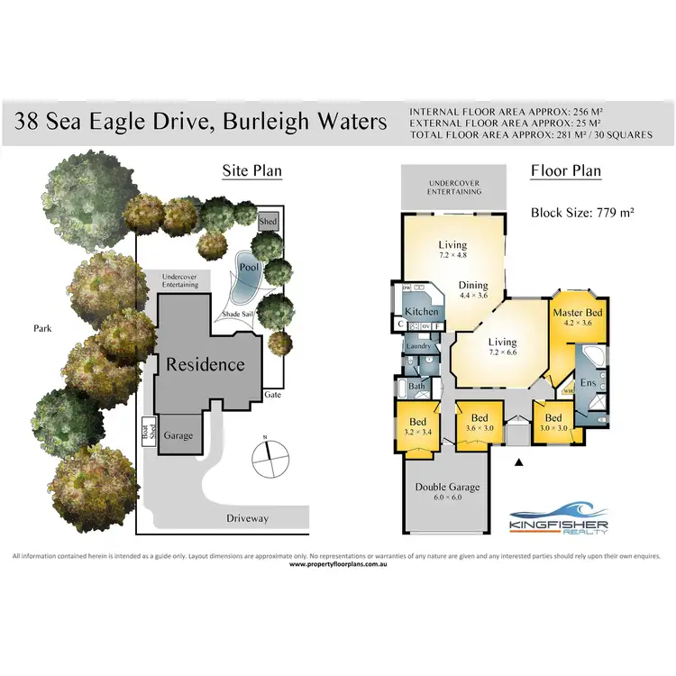 Floorplan of Homely house listing, 38 Sea Eagle Drive, Burleigh Waters QLD 4220