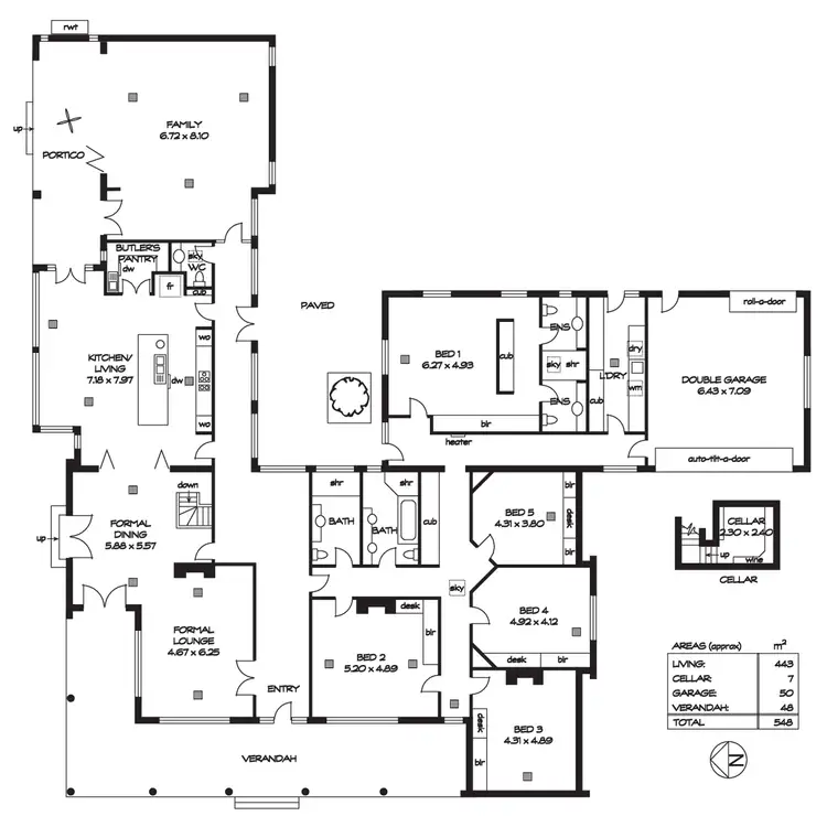 Floorplan of Homely house listing, 8 Bethune Avenue, Glenunga SA 5064