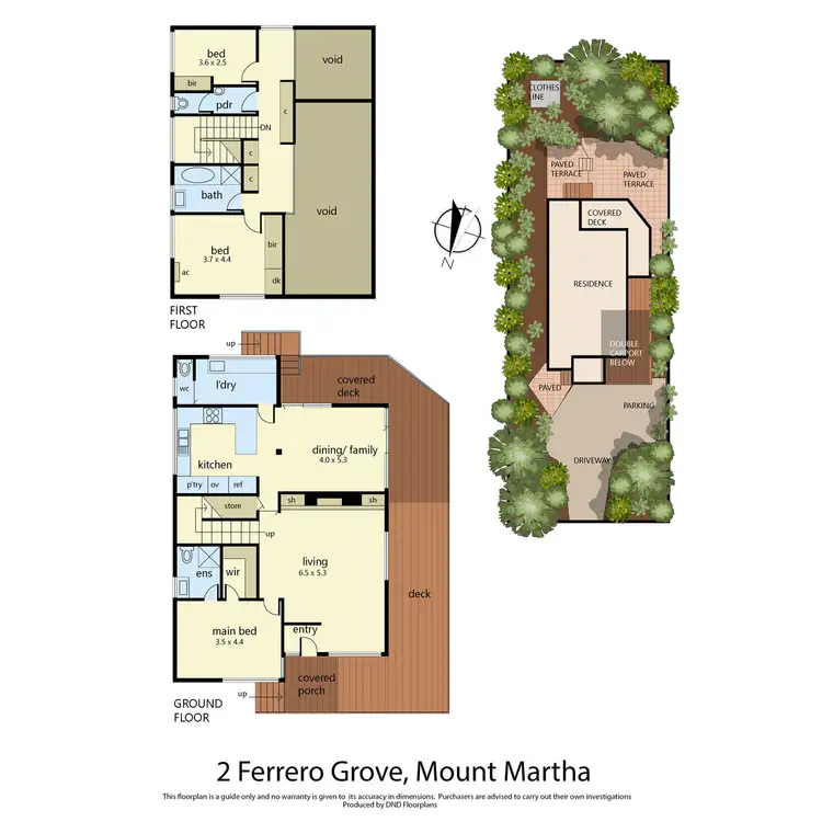 Floorplan of Homely house listing, 2 Ferrero Grove, Mount Martha VIC 3934