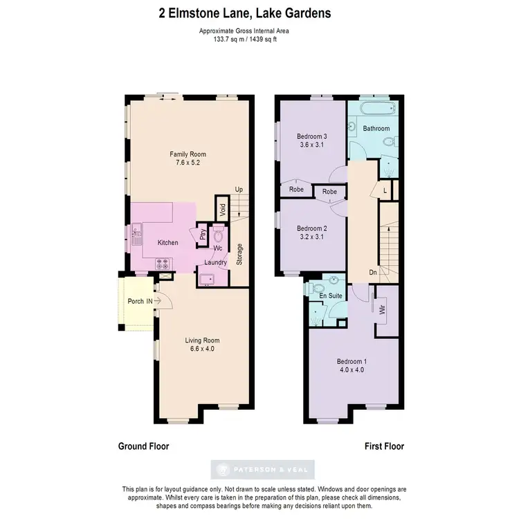 Floorplan of Homely house listing, 2 Elmstone Lane, Lake Gardens VIC 3355