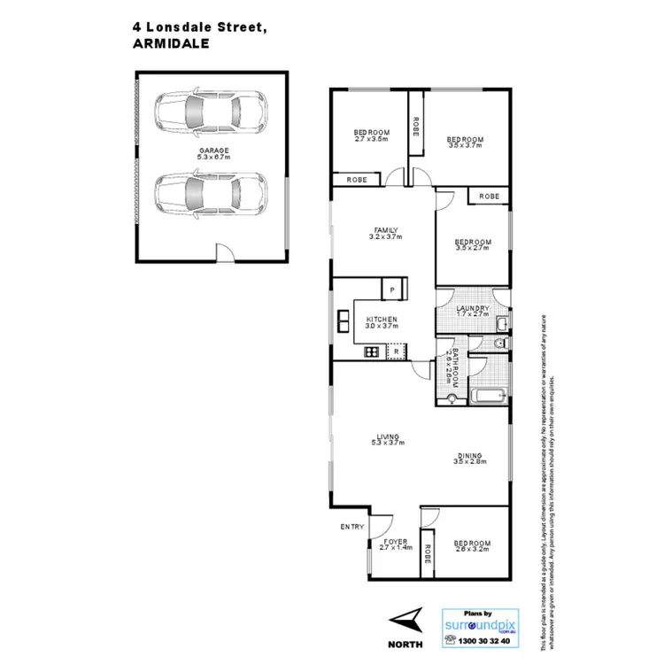 Floorplan of Homely house listing, 4 Lonsdale Street, Armidale NSW 2350