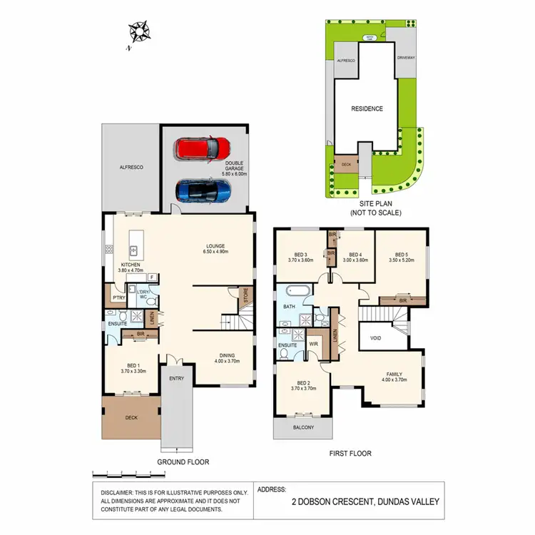 Floorplan of Homely house listing, 2 Dobson Crescent, Dundas Valley NSW 2117