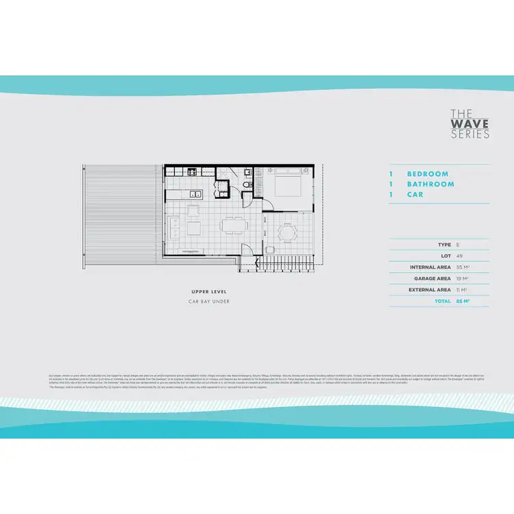 Floorplan of Homely unit listing, 49/42 Boardwalk Boulevard, Mount Coolum QLD 4573