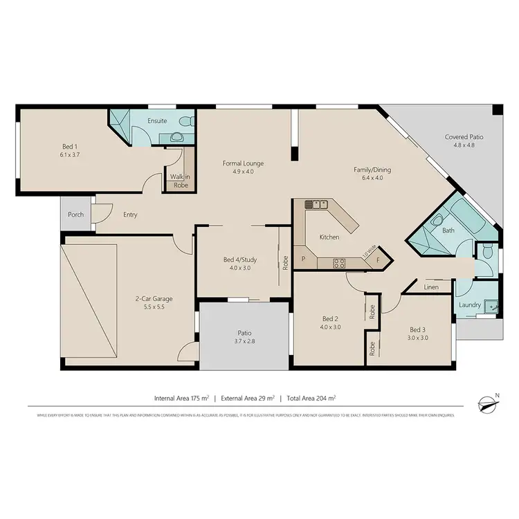 Floorplan of Homely house listing, 7 Cinear Court, Regents Park QLD 4118