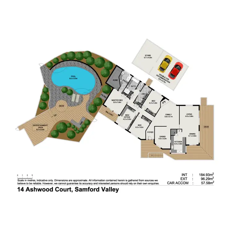 Floorplan of Homely house listing, 14 Ashwood Court, Samford Valley QLD 4520