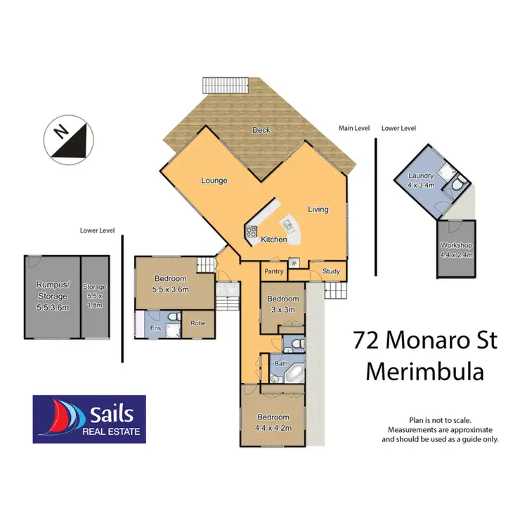 Floorplan of Homely house listing, 70-72 Monaro Street, Merimbula NSW 2548