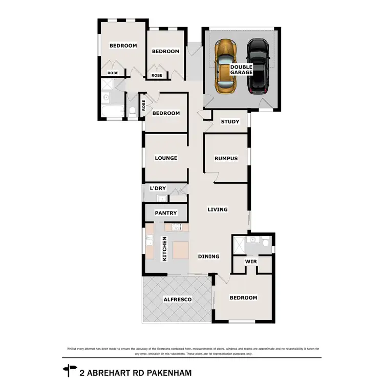 Floorplan of Homely house listing, 2 Abrehart Road, Pakenham VIC 3810