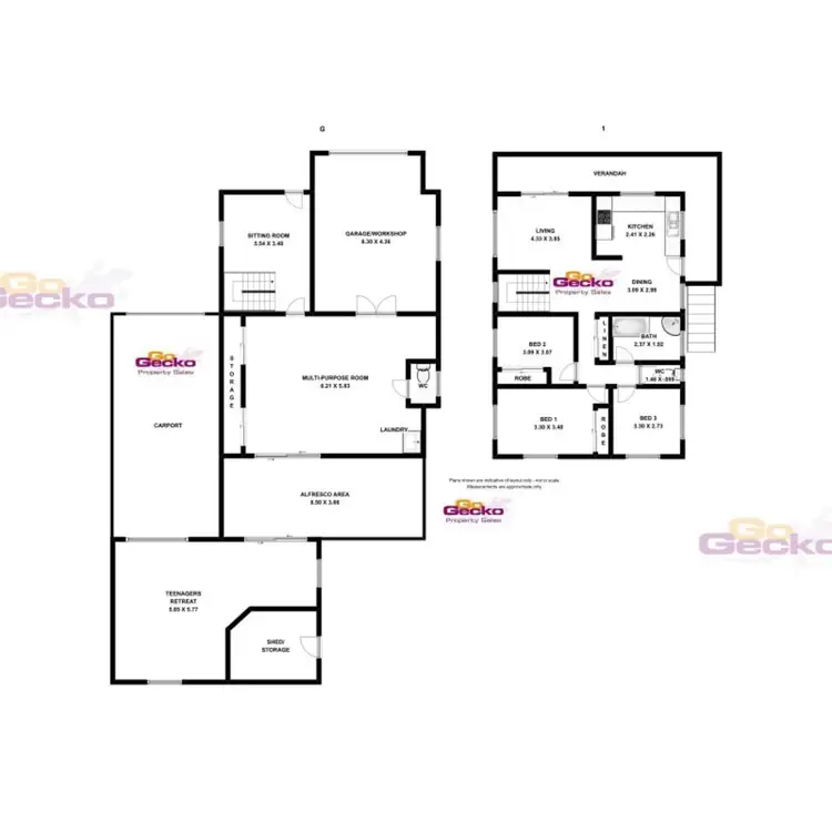 Floorplan of Homely house listing, 27 Carrie Street, Zillmere QLD 4034