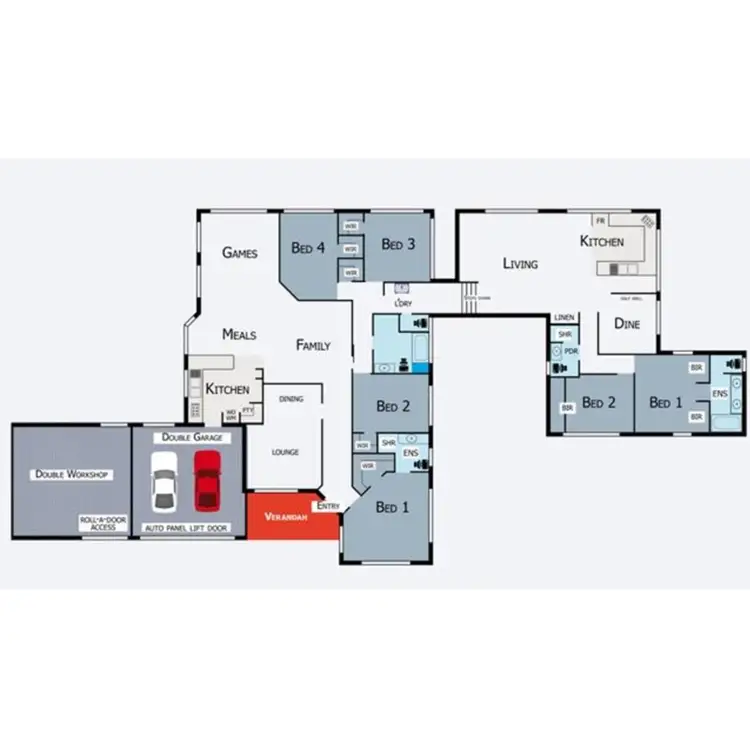 Floorplan of Homely house listing, Address available on request