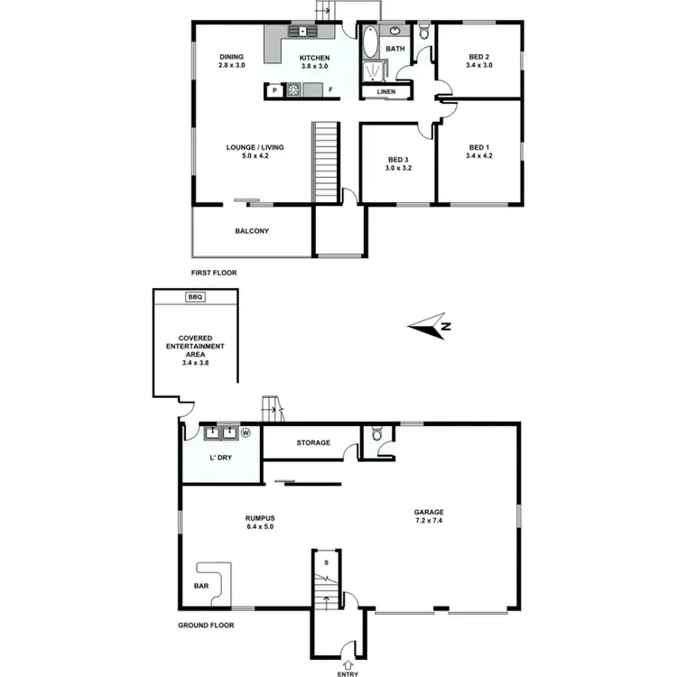 Floorplan of Homely house listing, 5 Puma Street, Tingalpa QLD 4173