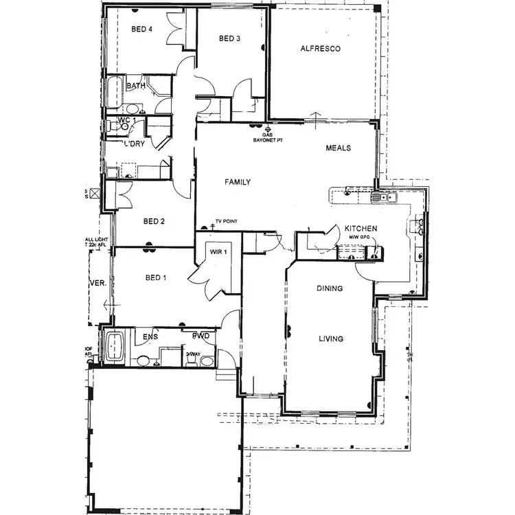 Floorplan of Homely house listing, 30 Bramdean Crescent, Canning Vale WA 6155