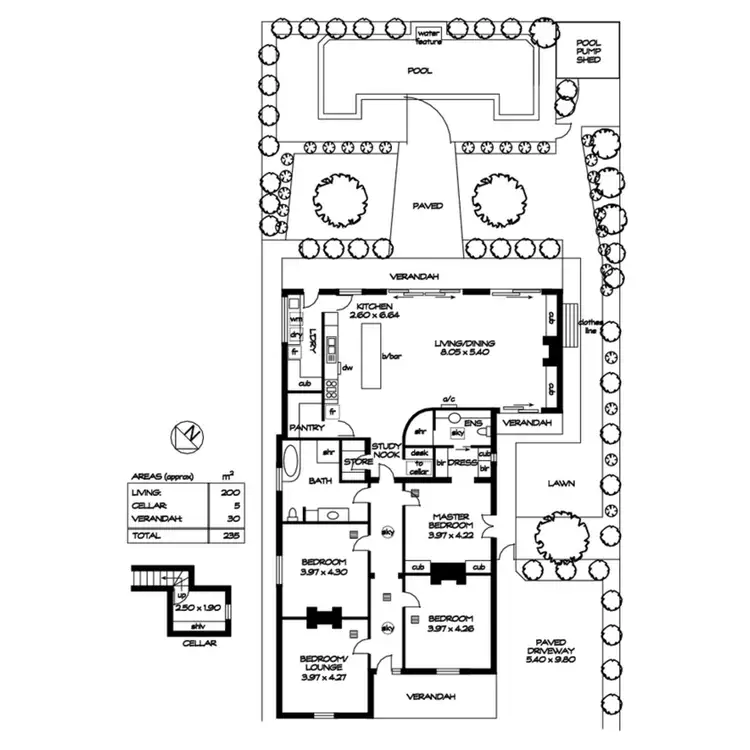 Floorplan of Homely house listing, 5 Garnet Street, Gilberton SA 5081