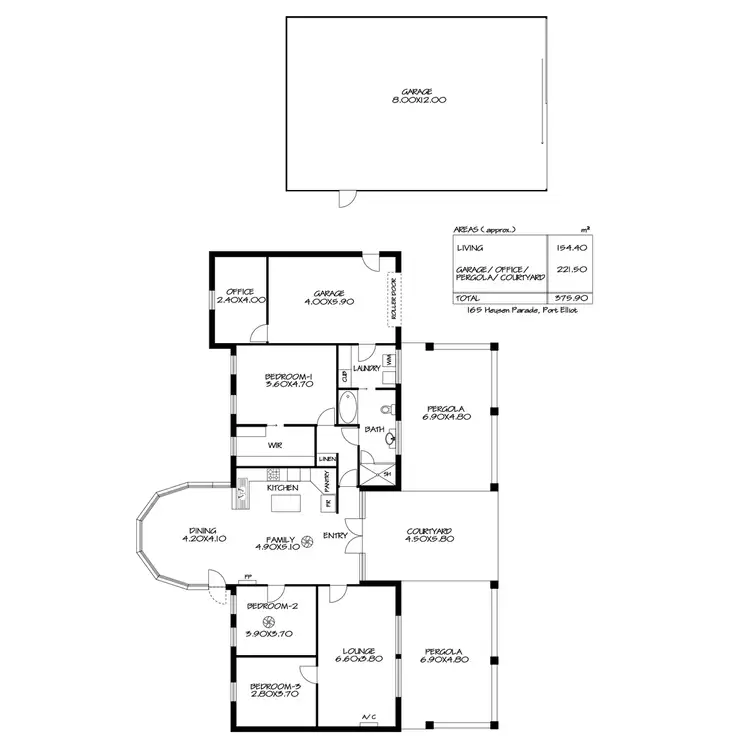 Floorplan of Homely house listing, 165 Heysen Road, Port Elliot SA 5212