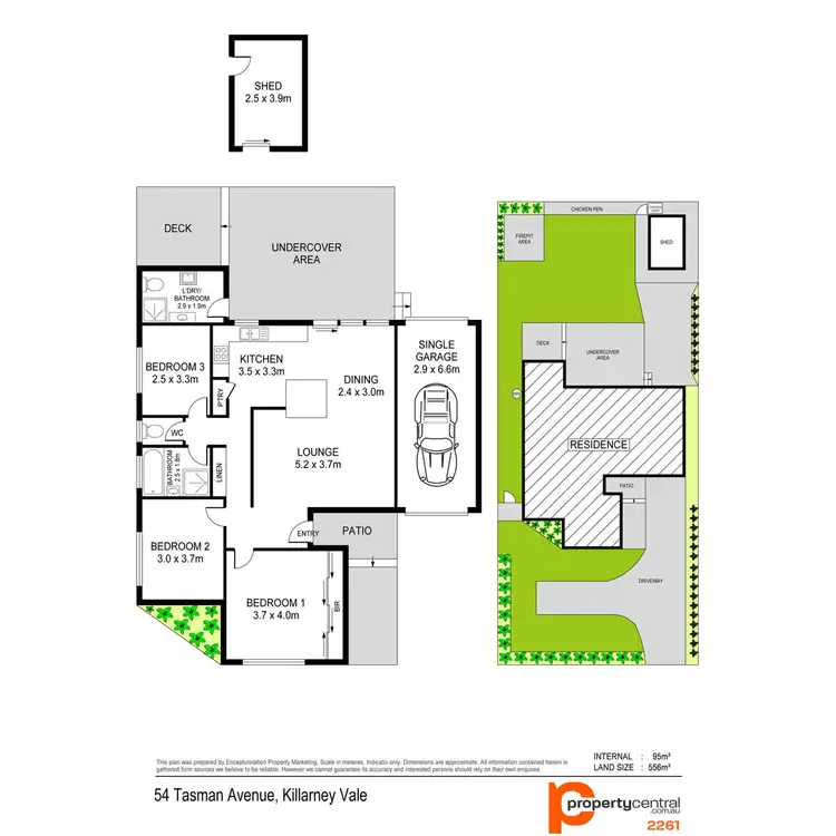 Floorplan of Homely house listing, 54 Tasman Avenue, Killarney Vale NSW 2261