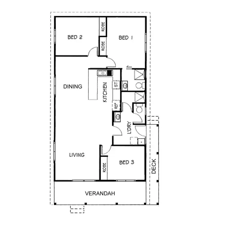 Floorplan of Homely house listing, 47 Warrambat Road, Sawmill Settlement VIC 3723