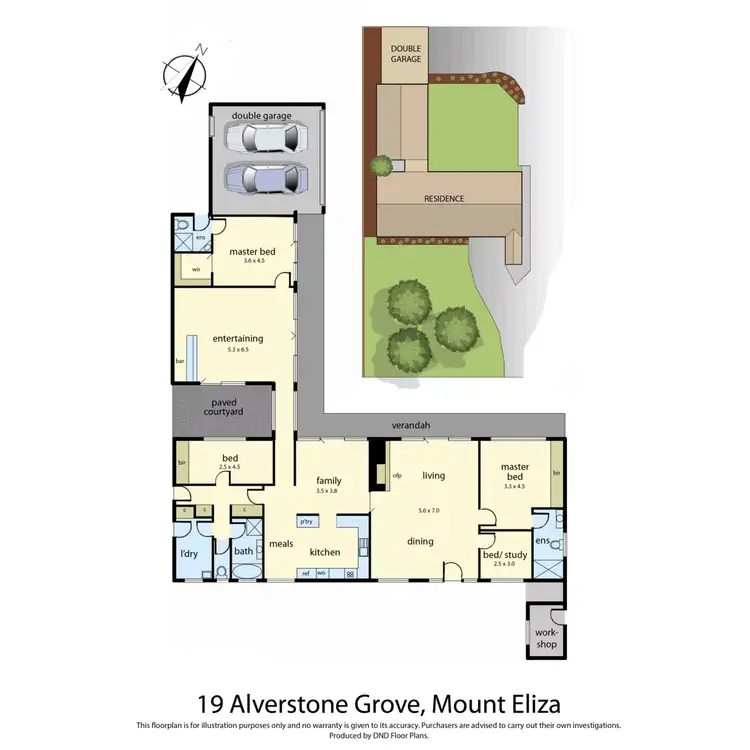 Floorplan of Homely house listing, 19 Alverstone Grove, Mount Eliza VIC 3930