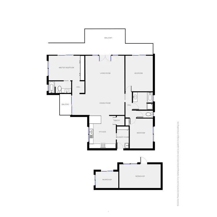 Floorplan of Homely house listing, 123 East Street, Bega NSW 2550