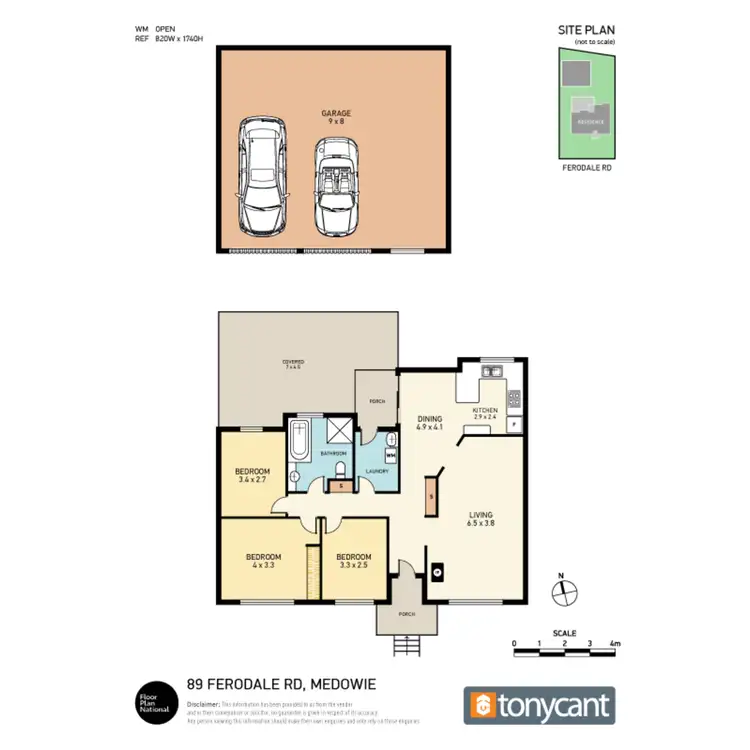 Floorplan of Homely house listing, 89 Ferodale Road, Medowie NSW 2318