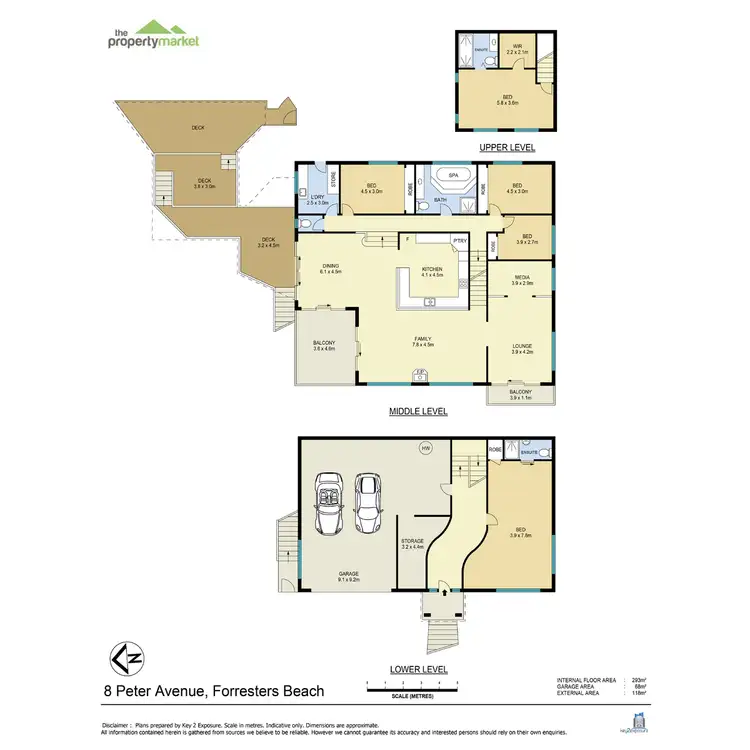 Floorplan of Homely house listing, 8 Peter Avenue, Forresters Beach NSW 2260